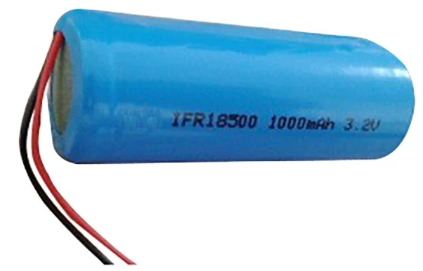 Baterai LFP Lifepo4 terisi ulang 3.2V 18500 1000mAh Untuk E Toys Power Tools 3