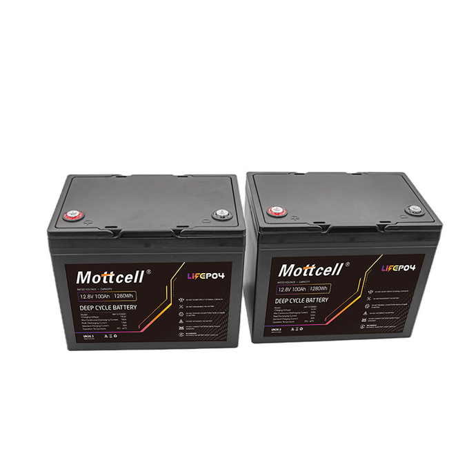 Baterai Lithium Bersiklus Panjang 12V Baterai Li-ion 100Ah Berat 11kg 1
