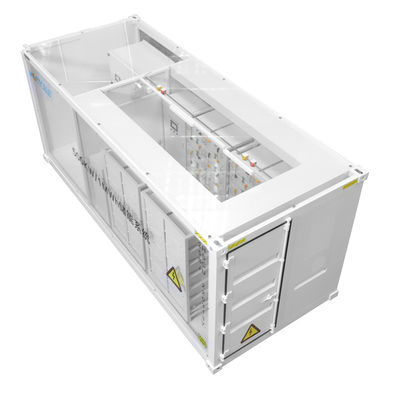 Baterai ion lithium Sistem penyimpanan energi komersial ESS Dengan kontrol PLC / PC