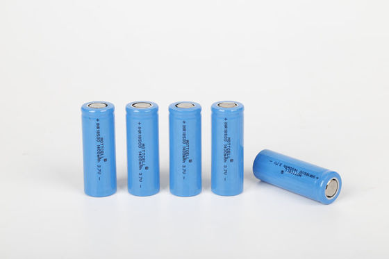 IFR 18500 Lifepo4 Baterai 3.2v 1000mah Baterai Sel Untuk Cahaya Surya Sertifikasi CE