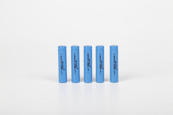 Lifepo4 Cell IFR14500 3.2v 500mAh 600mah Lithium Baterai Isi Ulang Untuk Cahaya Surya