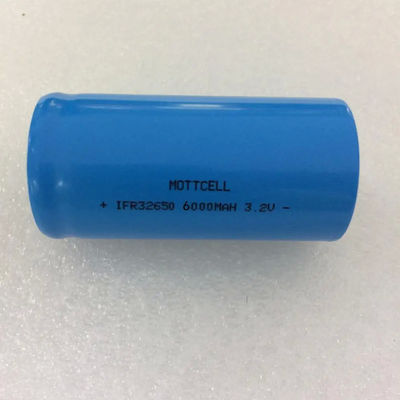 3.2V Lifepo4 Li Ion Cylinder Lithium Battery Cell 32700 32650 5000mAh 6000mAh