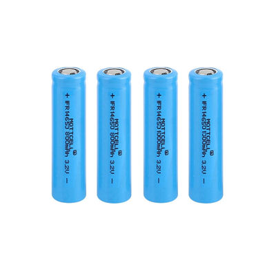 3.2V 1000mAh 800mAh Silinder Lithium Baterai Lifepo4 IFR 14650 Untuk cahaya matahari
