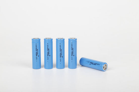 18500 Baterai Litium Suhu Tinggi Baterai Litium Ion Terisi ulang 3.7V 1600mah