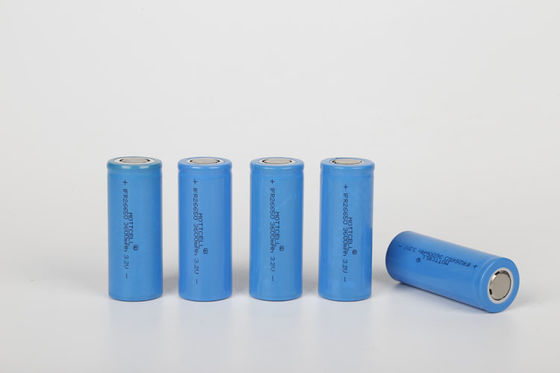 IFR 18650 Lithium Ion LiFePO4 Baterai Sel Untuk Cahaya Surya Dengan CE
