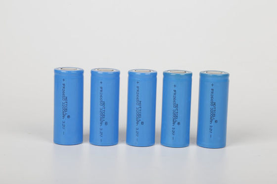 3.2V 6000mah Silinder Baterai Cell Isi ulang Deep Cycle 32700 32650 Lifepo4 Cell