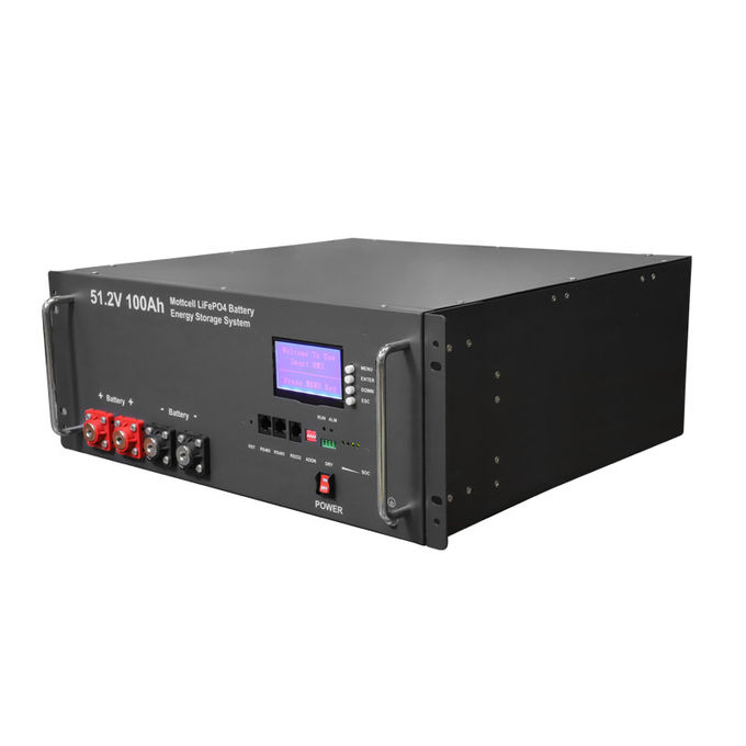 48V 100ah Lifepo4 19 RACK ESS Baterai Litium Industri Sistem penyimpanan energi untuk telekomunikasi 2