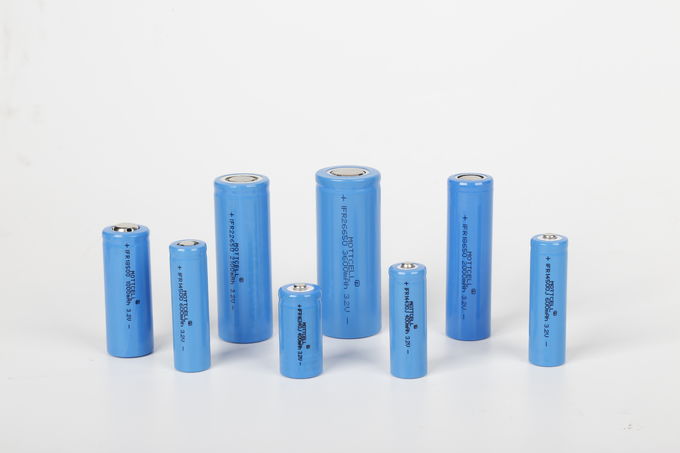Baterai LFP Lifepo4 terisi ulang 3.2V 18500 1000mAh Untuk E Toys Power Tools 0